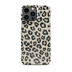 Leopard Design Snap case for iPhone