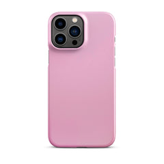 Pink Snap case for iPhone