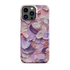 Pink Petals Snap case for iPhone