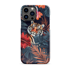 Jungle Tiger Snap case for iPhone