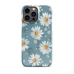 white Daisies Snap case for iPhone