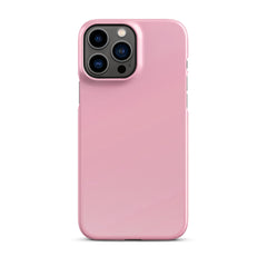 Light Pink Snap case for iPhone