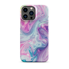 Pastel Marble Snap case for iPhone