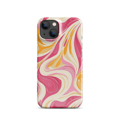 Yellow & Pink Snap Phone  case for iPhone