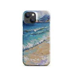 Beach Painting Snap case for iPhone