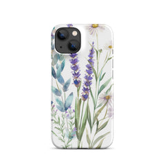 Lavender Snap case for iPhone