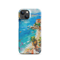 Mediterranean Beach Snap case for iPhone