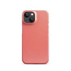 Coral Snap case for iPhone