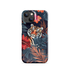 Jungle Tiger Snap case for iPhone