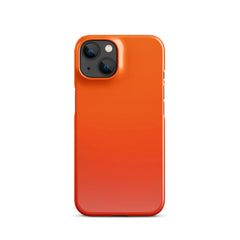 Orange Snap case for iPhone