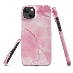 Pink Snap case for iPhone