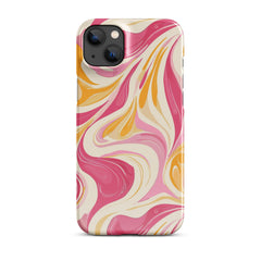 Yellow & Pink Snap Phone  case for iPhone