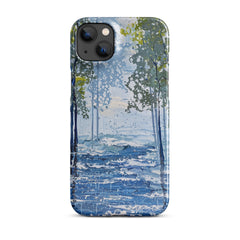 River Trees Snap case for iPhone