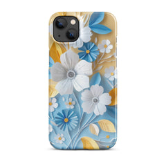 Floral Snap case for iPhone