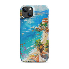 Mediterranean Beach Snap case for iPhone