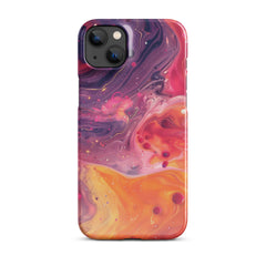 Rainbow Swirl Snap case for iPhone