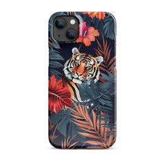 Jungle Tiger Snap case for iPhone