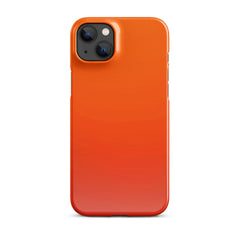 Orange Snap case for iPhone