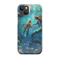 Mermaids Snap case for iPhone