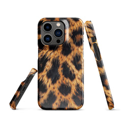 Leopard Snap case for iPhone