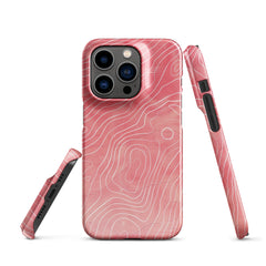 Pink Art  Snap case for iPhone