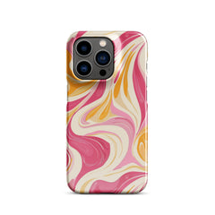 Yellow & Pink Snap Phone  case for iPhone