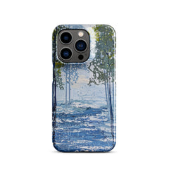 River Trees Snap case for iPhone