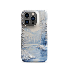 Winter River Snap case for iPhone