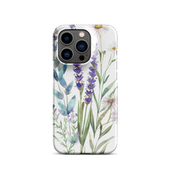 Lavender Snap case for iPhone