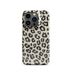 Leopard Design Snap case for iPhone