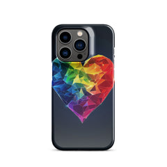 Ranbow Heart Snap case for iPhone