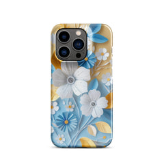 Floral Snap case for iPhone