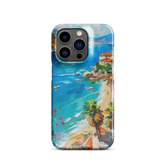 Mediterranean Beach Snap case for iPhone