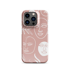 Faces Snap case for iPhone