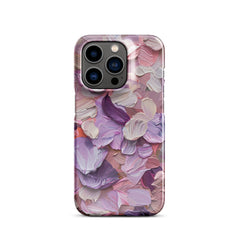 Pink Petals Snap case for iPhone