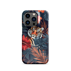 Jungle Tiger Snap case for iPhone