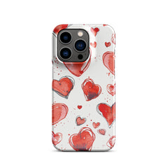 Hearts Snap case for iPhone