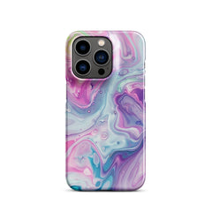 Pastel Marble Snap case for iPhone