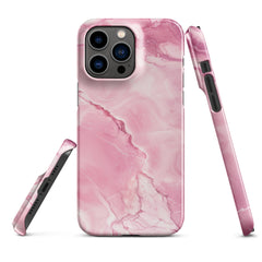 Pink Snap case for iPhone