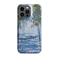 River Trees Snap case for iPhone