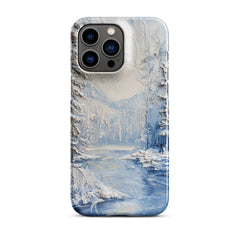 Winter River Snap case for iPhone