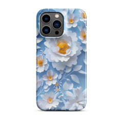 Daisy Blue Snap case for iPhone