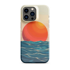 Ocean Sun Snap case for iPhone