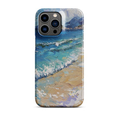 Beach Painting Snap case for iPhone