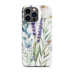 Lavender Snap case for iPhone