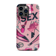 Pink Love Snap case for iPhone