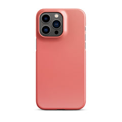 Coral Snap case for iPhone