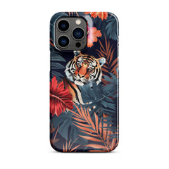 Jungle Tiger Snap case for iPhone