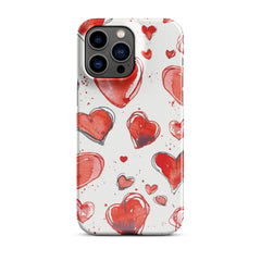 Hearts Snap case for iPhone