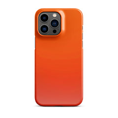 Orange Snap case for iPhone